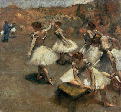 Dancers on the Stage Edgar Degas